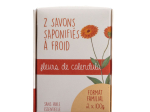 Lot de 2 savons bio Fleurs de calendula 