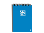 Bloc-notes A6 LPO réutilisable bleu