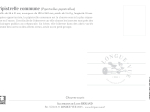 Carte postale simple 10 x 15 cm - Pipistrelle