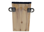 Accroche nichoir LPO en acier inoxydable
