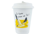 Mug nomade LPO - Je t'aime comme un fou !