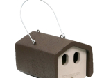 Nichoir Schwegler 1N double trou d'envol 30x50 mm