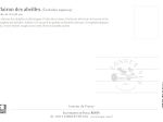 Carte postale naturaliste - Clairon des abeilles