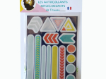 Stickers autocollants réfléchissants vélo - Géo