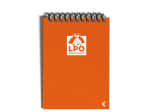 Bloc-notes A6 LPO réutilisable orange