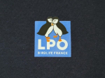 Tee shirt LPO bleu marine S