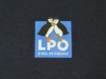 Tee shirt LPO bleu marine M