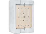 Ruche à insectes encastrable Schwegler avec porte amovible
