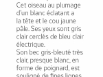 Marque-page LPO Collection littoral Fou de Bassan