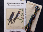 Kit broderie Hirondelles