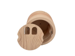 Nichoir cylindrique à encastrer pour moineaux