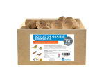 Carton de 50 boules de graisse aux insectes sans suif
