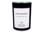 Bougie artisanale - Fleurs d'hirondelle (180g)