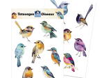 Pochette tatouages LPO Oiseaux