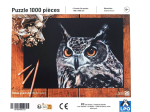 Puzzle LPO Hibou Grand-Duc 1000 pièces