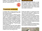 Les cahiers techniques - Sauve Qui-pique !