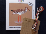 Kit broderie Chevalier Gambette