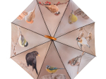 Parapluie Oiseaux des jardins, Beige