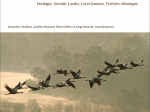 Atlas des oiseaux migrateurs et hivernants d'Aquitaine