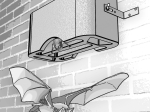 Gîte à chauves-souris Schwegler pour voûte 1GS