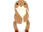 Origami Lapin 3D en papier, DIY