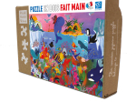 Puzzle bois 100 pièces - Sous les océans