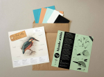 Origami Martin-pêcheur 3D en papier, DIY