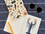 Carnet de notes A5 - Échos marins