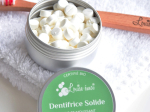 Dentifrice solide bio en pastille, menthe
