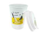 Mug nomade LPO - Je t'aime comme un fou !