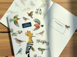 Carnet de notes A5 - Oiseaux des jardins