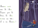 La nuit du hibou, Lecture Montessori Niveau 2