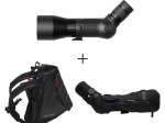 Pack longue-vue Kite KSP 80 HD2 + Oculaire 25-50x + Étui Skua + Sac à dos Viato