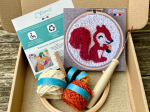 Kit Punch Needle Ecureuil