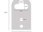 Accroche nichoir LPO en acier inoxydable