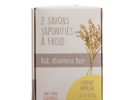 Lot de 2 savons bio au lait d'avoine 