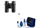 Jumelles Zeiss Terra ED 10x32 T + Kit de nettoyage