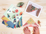 Kit origami, Oiseaux, avec pas-à-pas vidéo