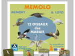 Memolo XL - 12 oiseaux des marais