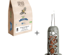 Pack Mélange Bio Grain de vie LPO 5kg + Distributeur Tara