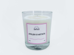 Bougie artisanale - Atelier d'artiste (180g)