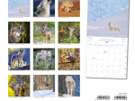 Calendrier 2026 Loups 30 x 30 cm