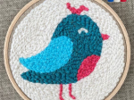 Kit Punch Needle Oiseau