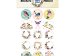 Pochette stickers LPO Nature