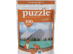 Puzzle 100 pièces - L'éveil des renards