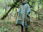 Poncho de camouflage