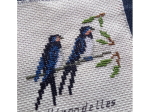 Kit broderie Hirondelles