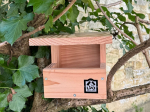 Nichoir LPO Gobemouche gris semi-ouvert