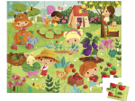 Puzzle 36 pièces - Mon Jardin Potager