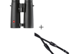 Jumelles Leica Noctivid 10x42 noires + Courroie corde escalade 126 cm